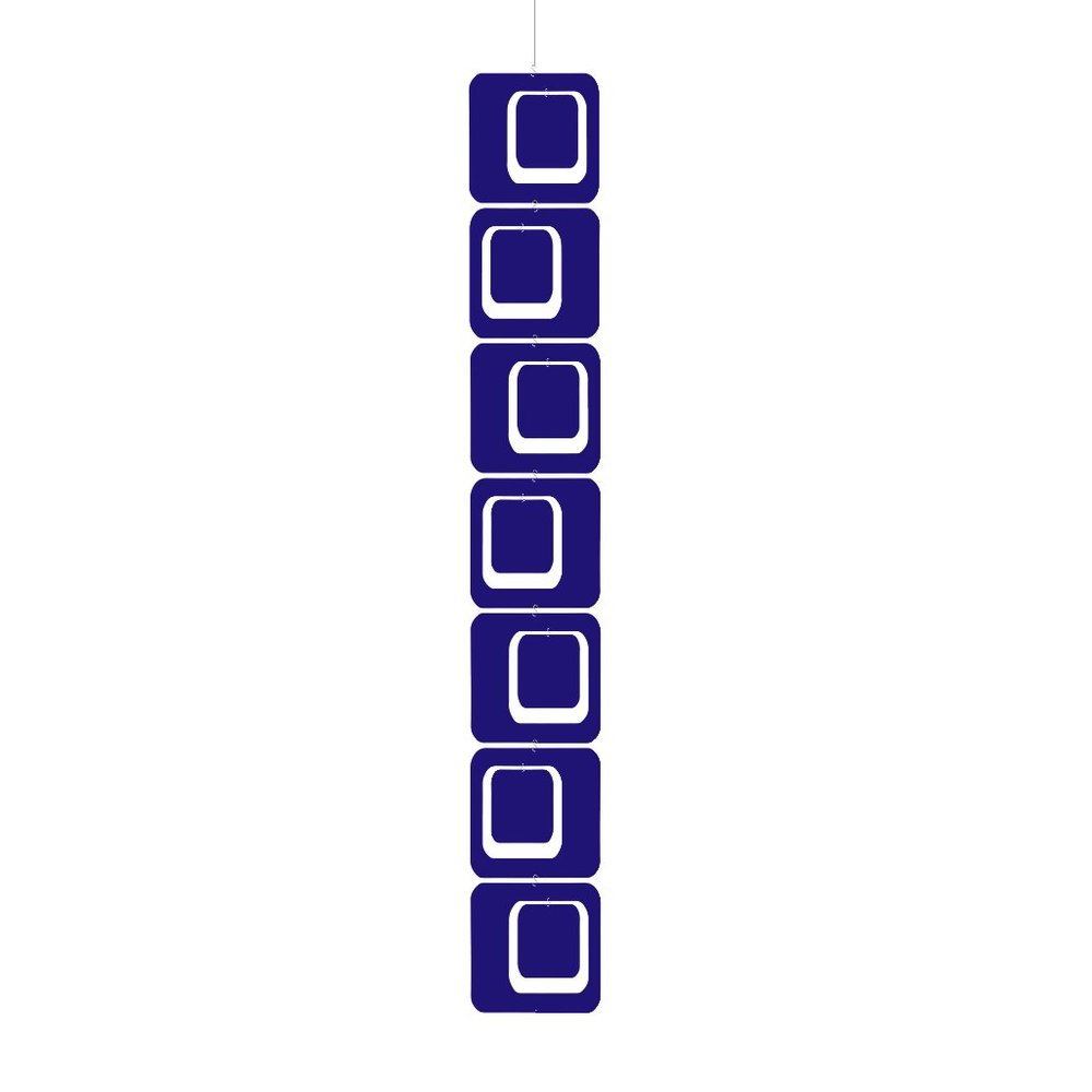 Navy Blue Coolsville MOD Hanging Art Mobile